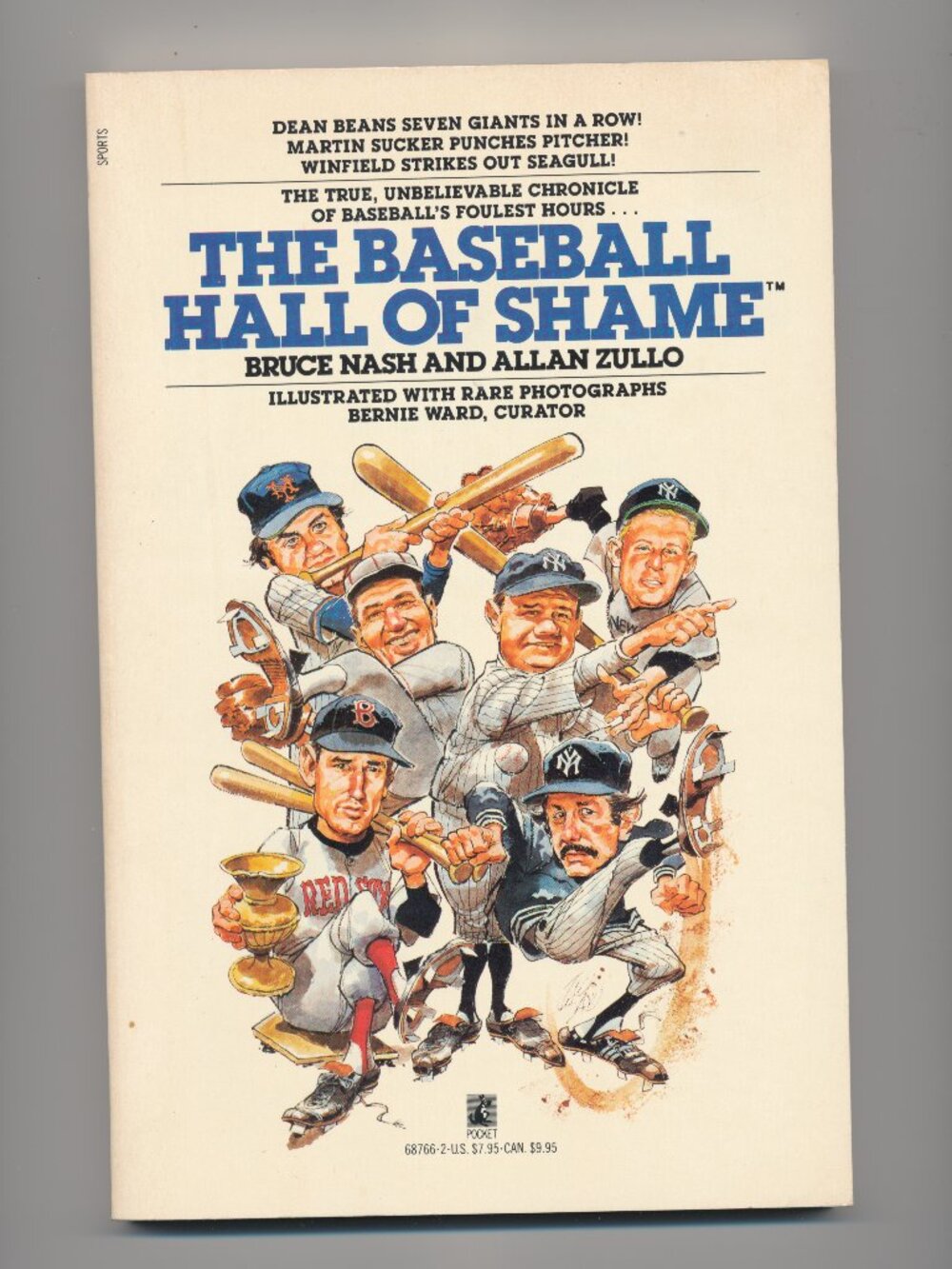 The Baseball Hall of Shame 1986 - Bruce Nash, Allan Zullo - Excellent Condition!